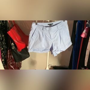 Theory Womens Shorts blue 100% cotton Gently Used Condition